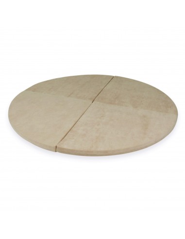 Tapis de jeu Rond en velours, 160cm - Beige Découvrez la collection