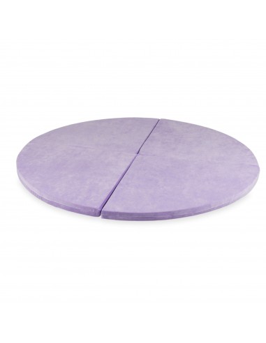 Tapis de jeu Rond en velours, 160cm - Lilas l'achat 