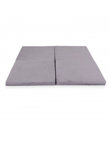 Tapis de jeu Carré en velours épais, 120cm - Lilas foncé france