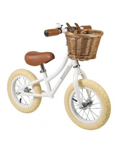 First go bicycle - white Véritable concentré