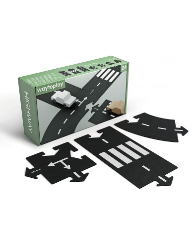 Coffret Highway - Large Flexible Toy Road ou a consommer sur place