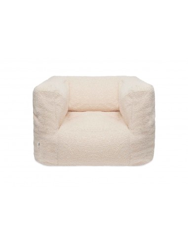 Fauteuil bouclette beige outlet