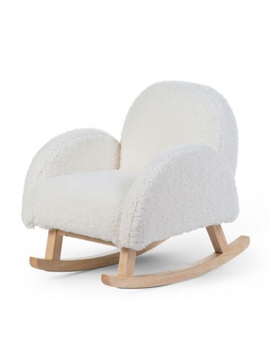 CHAISE A BASCULE POUR ENFANTS - TEDDY - ECRU NATUREL Les êtres humains sont 