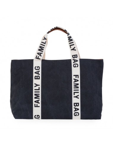 FAMILY BAG SAC A LANGER - SIGNATURE - CANVAS -NOIR online