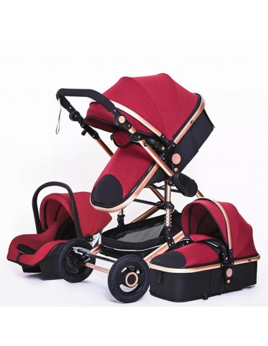 Poussette 3 en 1 - Virginy I / Rouge commande en ligne