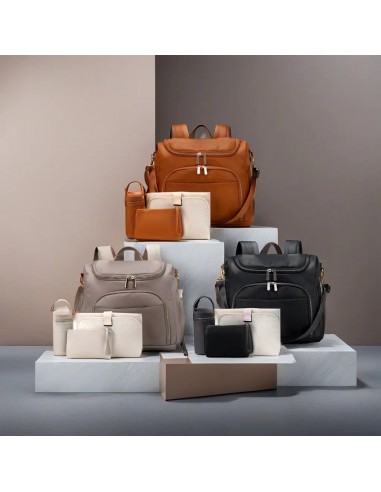 Leather Diaper Bag Véritable concentré