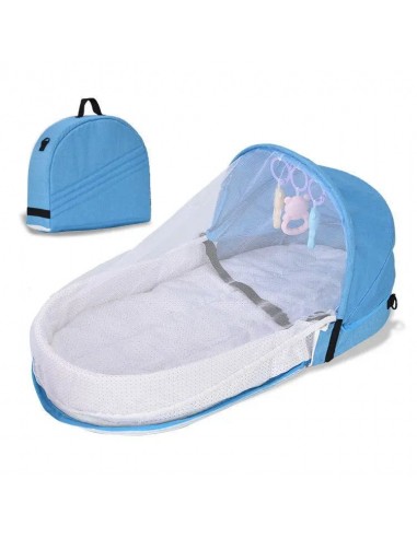 Portable baby bed with mosquito net Livraison rapide