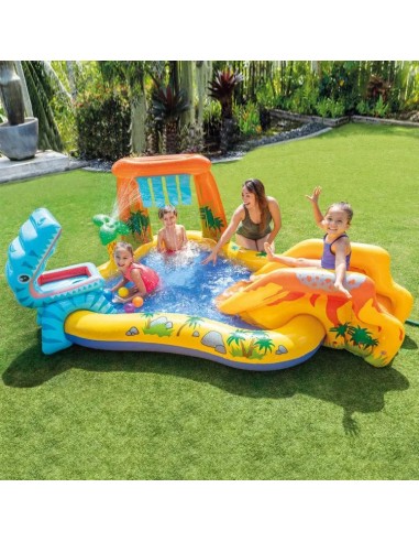 Inflatable dinosaur pool prix pour 